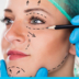 Simulator operasi plastik – Aplikasi yang mensimulasikan operasi plastik pada hidung