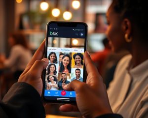 BLK aplicativo de namoro