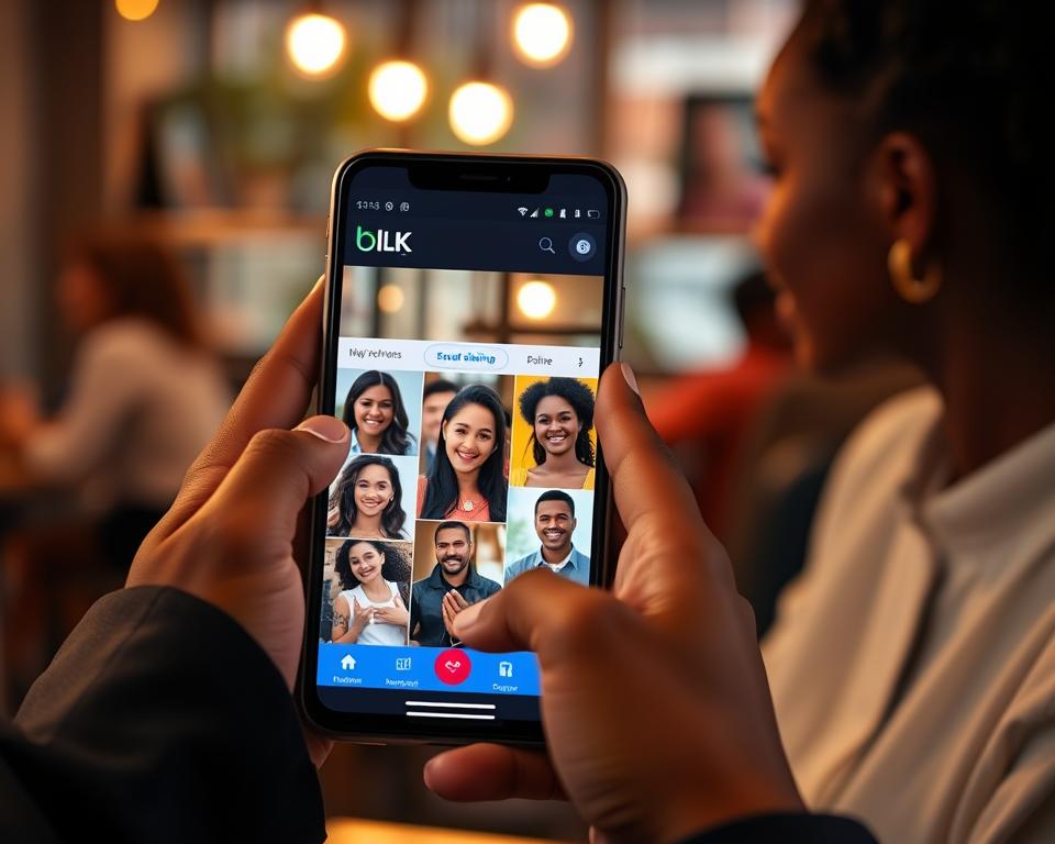 BLK aplicativo de namoro